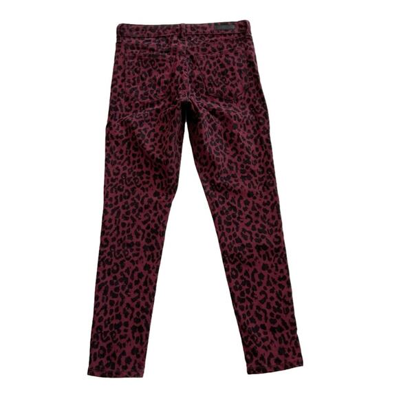 Social Standard by Sanctuary Jeans Cheetah Print Stretch Skinny Ankle Pants 4 - Picture 5 of 12